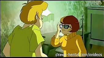 Velma ของ Scooby Doo สนุกกับการมีเพศสัมพันธ์ทางทวารหนักในวิดีโอ Hentai ที่น่าขันนี้